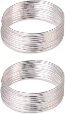 m a enterprises Metal Bangle Set(Pack of 24)