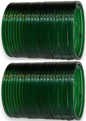 hand kkrafts Glass Bangle Set(Pack of 48)