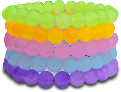 BOHENOOR Glass Bracelet Set(Pack of 4)