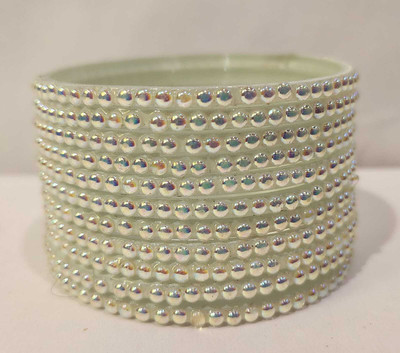 ABC Glass Bangle Set(Pack of 12)