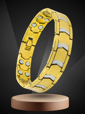 RKB SALES Stainless Steel Gold-plated Bracelet