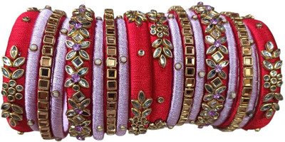 Shraddha creations Plastic Bangle Set(Pack of 12)