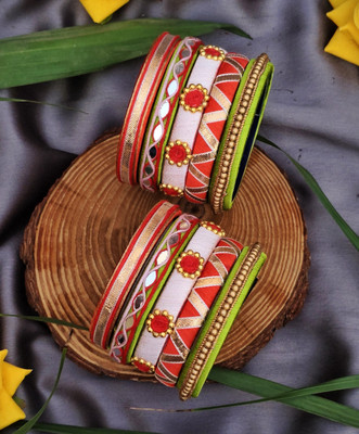 advika creations india Plastic Bangle Set(Pack of 2)