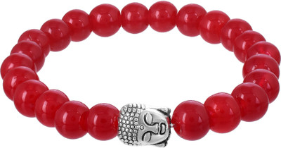 Admier Alloy Beads Silver Coated Bracelet