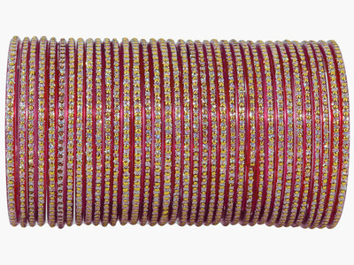 ZULKA Glass Bangle Set(Pack of 36)