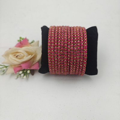 navika bangles Glass Bangle Set(Pack of 12)