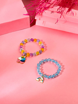 Melbees by Yellow Chimes Alloy Beads Bracelet Set(Pack of 2)