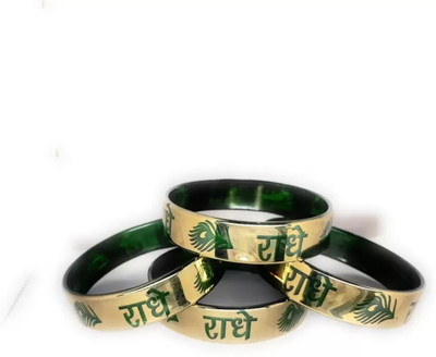 BRIJBAZAAR Glass Bangle Set(Pack of 6)