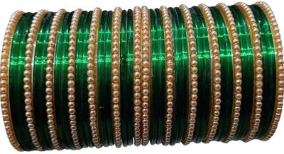 MADHAV ENTERPRISES Glass Bangle Set(Pack of 10)