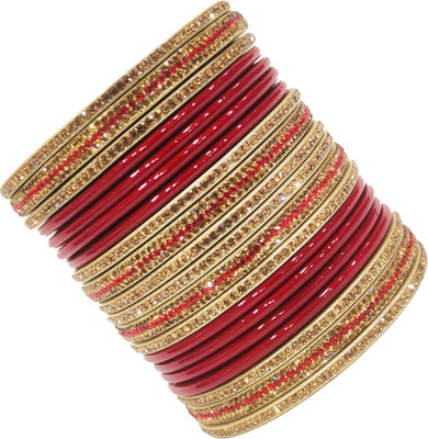 Lahthi Wala Lac Bracelet Set(Pack of 10)