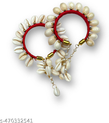 nitya fashion Shell Bangle(Pack of 2)