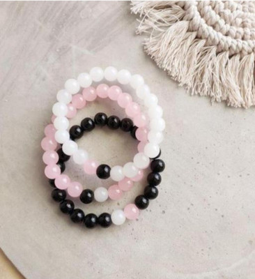 DIVINE SOUVENIRS Crystal Crystal Bracelet Set(Pack of 3)