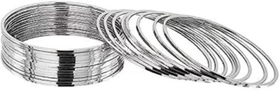Fab Creations Metal Bangle Set(Pack of 10)
