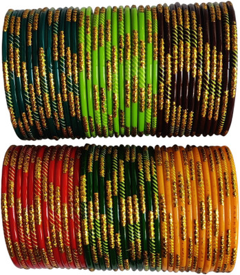 shri GBS Glass Bangle Set(Pack of 72)