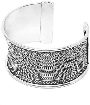 PARADISE JEWELS Brass Silver Bangle
