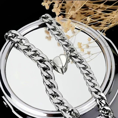 ruby collection Crystal Black Silver Bracelet