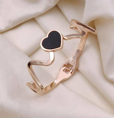 LaChoiceIt Brass Diamond Gold-plated Bracelet