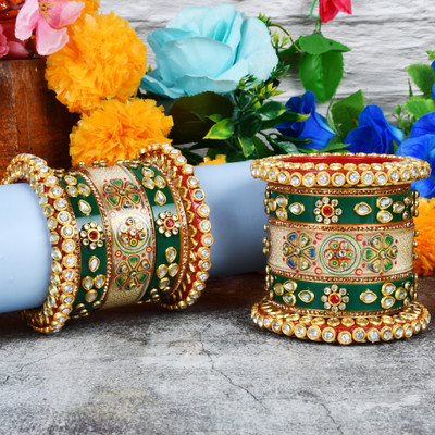 Bridal Plastic Bangle Set(Pack of 2)