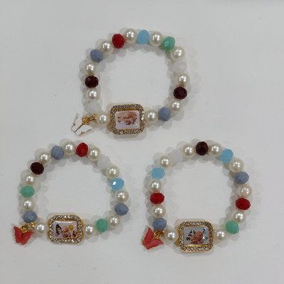GURU JI CREATION Metal, Plastic Bracelet(Pack of 3)