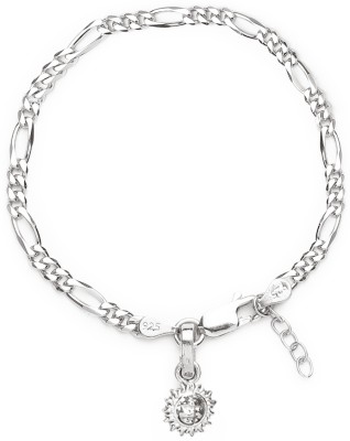 Akshat Sapphire Sterling Silver Charm Bracelet