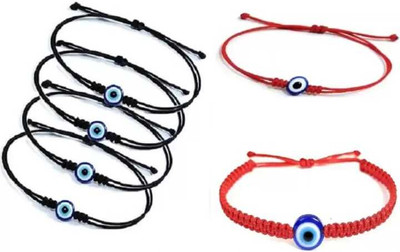 SABRAKAR Fabric Bracelet Set(Pack of 6)