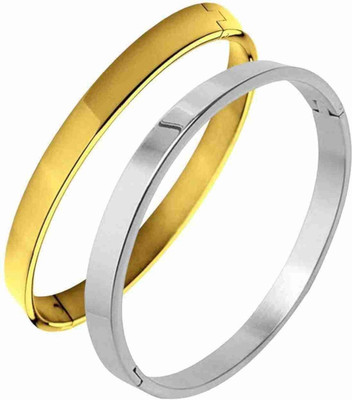 Neerajyoti Alloy Sterling Silver Bangle(Pack of 6)