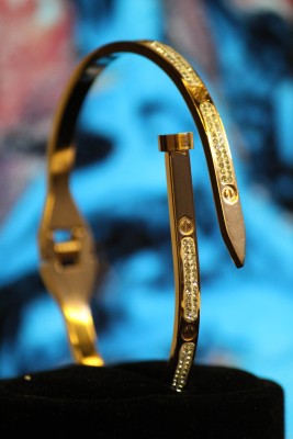 Sparkling Creations Stainless Steel Zircon Bracelet