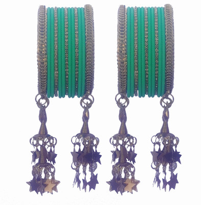 SRKBS Metal Bangle Set(Pack of 26)