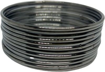 NAVMAV Metal Bangle Set(Pack of 12)