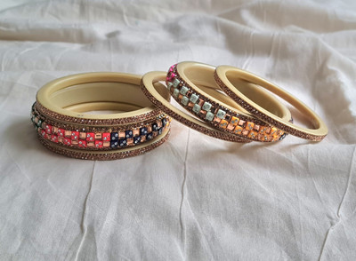 Artstree Shell Bangle Set(Pack of 6)