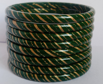 Lahti wala lac Lac Bangle Set(Pack of 8)