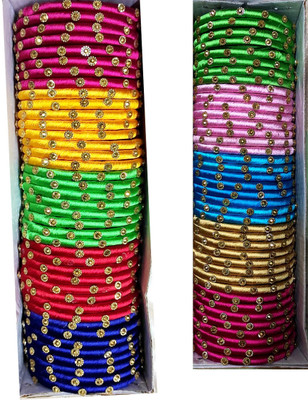 Pridetrend Plastic Bangle Set(Pack of 10)