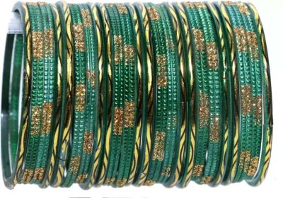 Priya Enterprises Glass Bangle Set(Pack of 24)