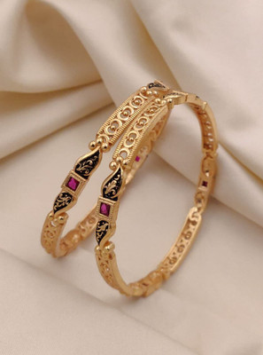 AGASTYA CREATIONS Alloy Bangle Set(Pack of 2)