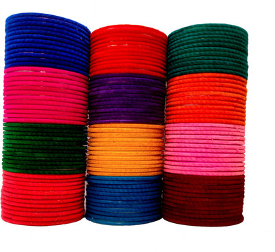 suhagan bangle store Glass Bangle Set(Pack of 144)