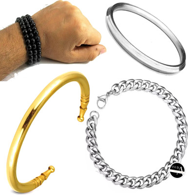 ANVIKA Alloy Kada(Pack of 4)