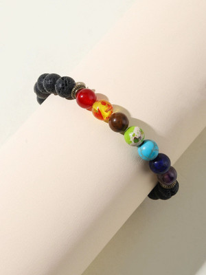 SUKHAD Stone Beads, Agate, Amber, Crystal, Turquoise Bracelet