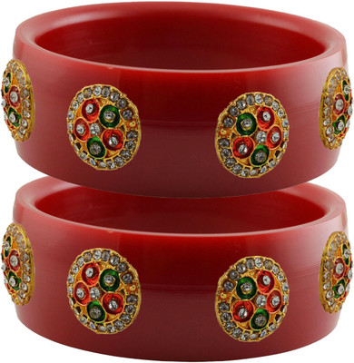 maya fashion Alloy Bangle(Pack of 2)