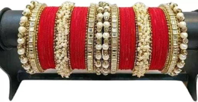 DONERIA Metal Beads Bangle Set(Pack of 46)