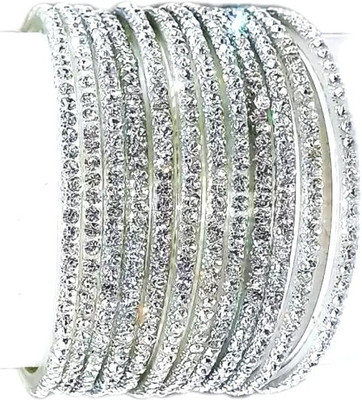 RADHA MOHAN EMPIRE Glass Bangle Set(Pack of 12)
