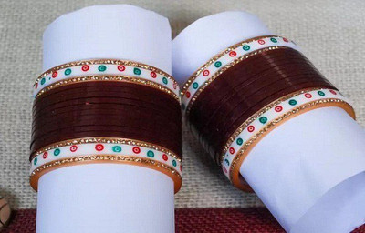 SA Creation Plastic Diamond Bangle Set(Pack of 32)