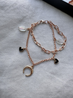 KAULDVISHE Copper Crystal Gold-plated Bracelet