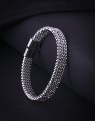 Roadster Metal, Alloy, Stainless Steel Sterling Silver Kada