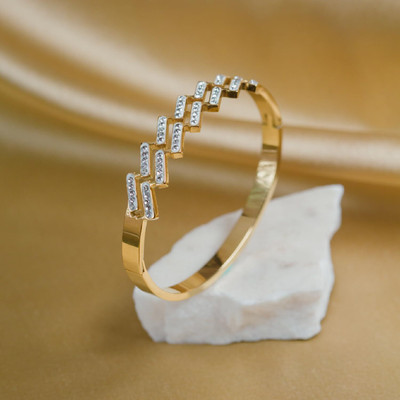 ARTKLIM Stainless Steel Gold-plated Bangle