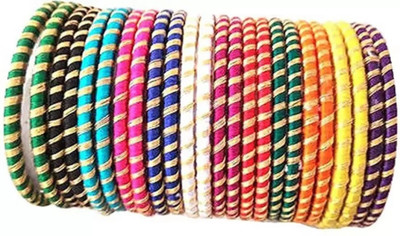 AVCRAFT Alloy Bangle Set(Pack of 10)