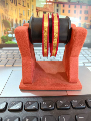 DEBALAYASTORES Brass, Plastic Gold-plated Bangle Set(Pack of 2)