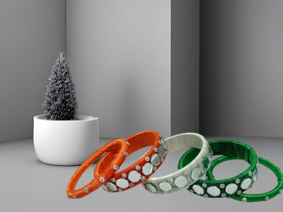AMANAT Plastic Bangle Set(Pack of 5)