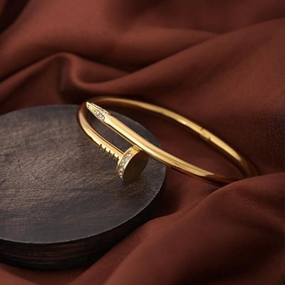 BnBJwells Stainless Steel Gold-plated Bracelet