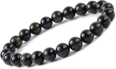 CRYSTU Stone, Crystal, Tiger's Eye Beads, Crystal Bracelet