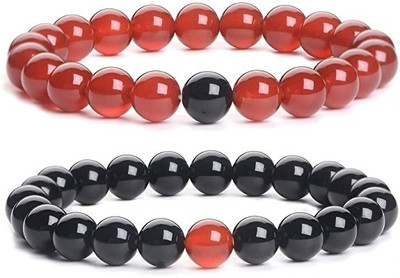 Jewelswonder Stone Beads, Ruby Bracelet